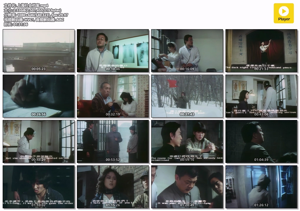 上海社会档案[1981/台湾/剧情][2.33G/MP4/国语]